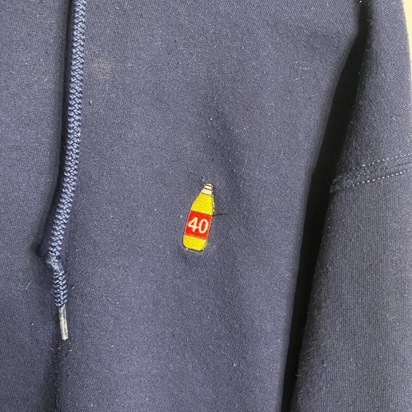 Navy “40oz” Hoodie / Sweater - Picture 4 of 4